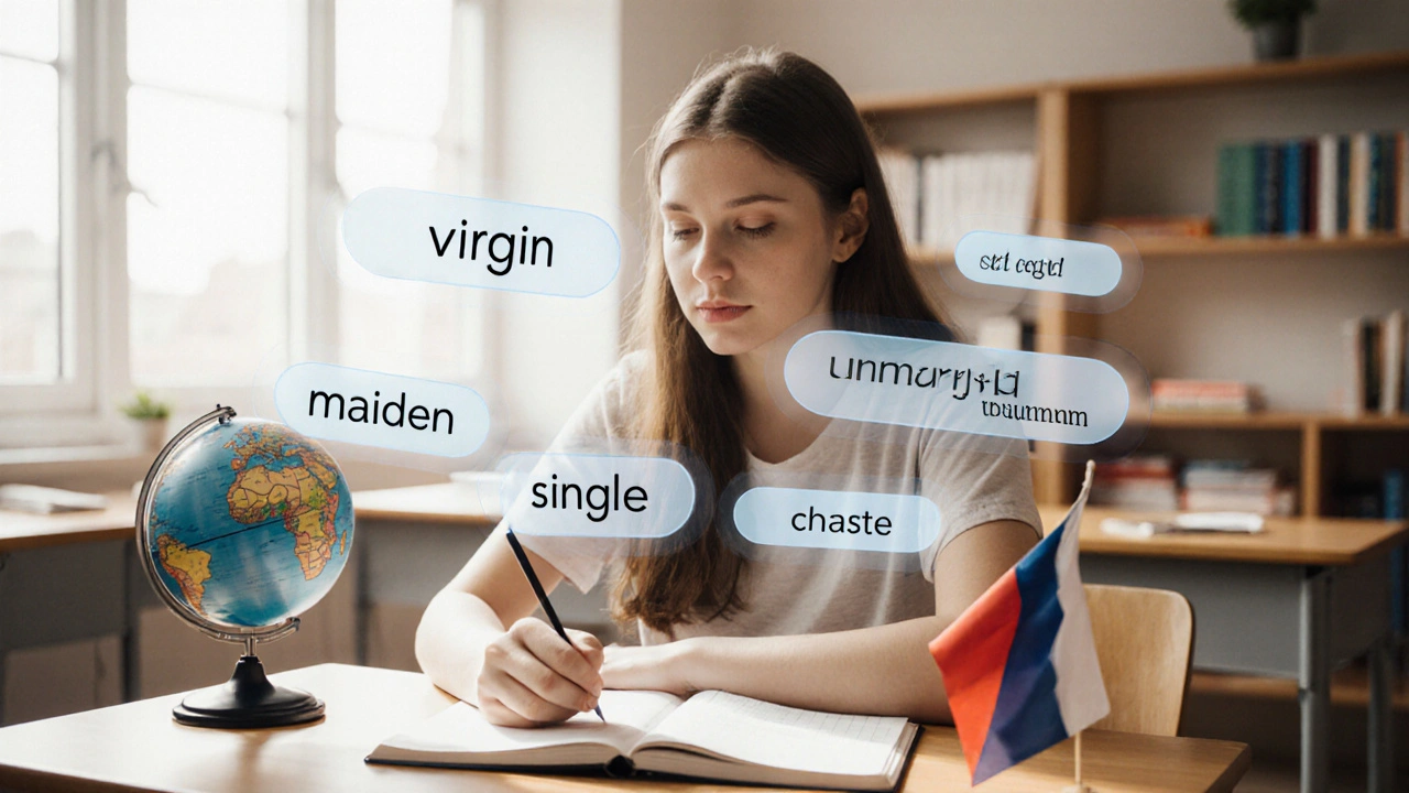 Jak přeložit slovo „panna“ do angličtiny - význam a příklady