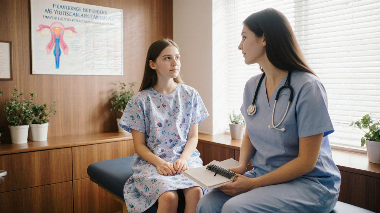 Co obnáší 17 let prohlídka u gynekologa?