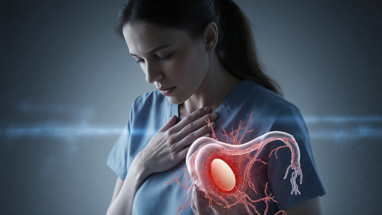 Kde to bolí při mimoděložním těhotenství? Příznaky a kdy hledat pomoc