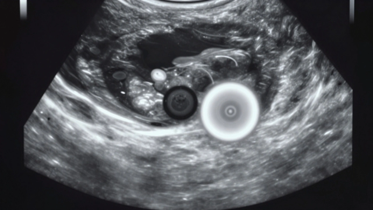 Co je vidět na ultrazvuku v 5 týdnů těhotenství?