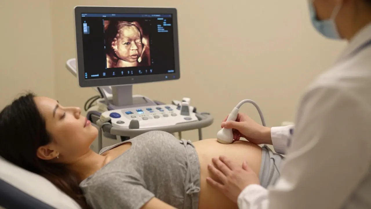 Co se kontroluje na 3. screeningu během těhotenství?