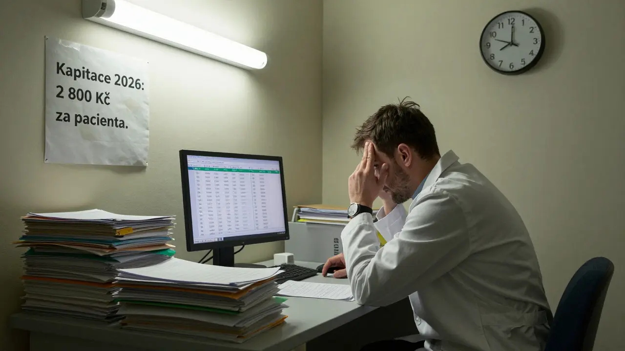Kolik dostane obvodní lékař za pacienta v České republice v roce 2026?